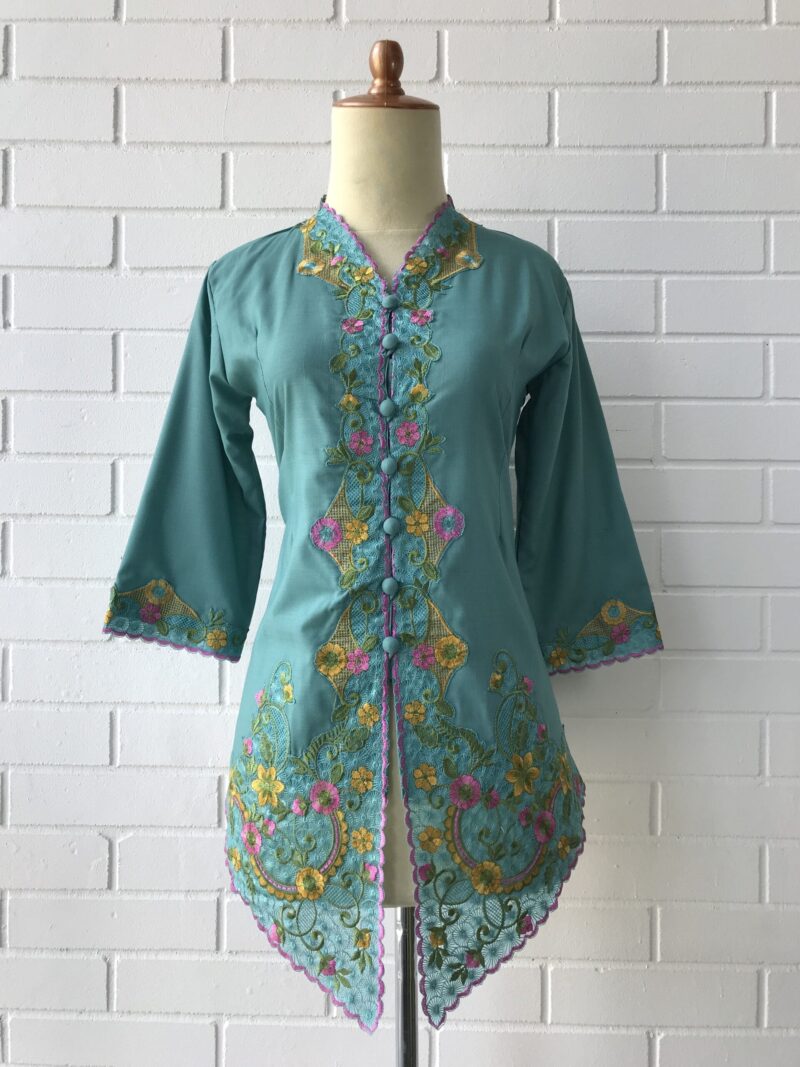 Kebaya Qaida Turquoise