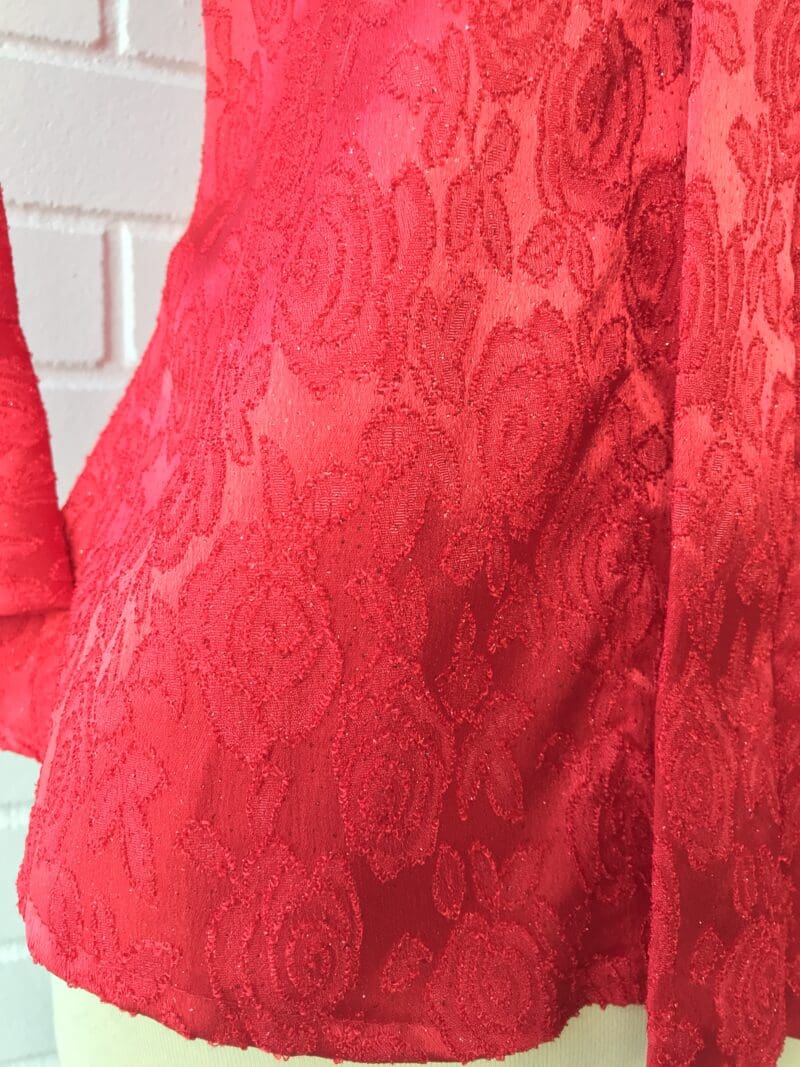 Kebaya Zaida Red - Image 3