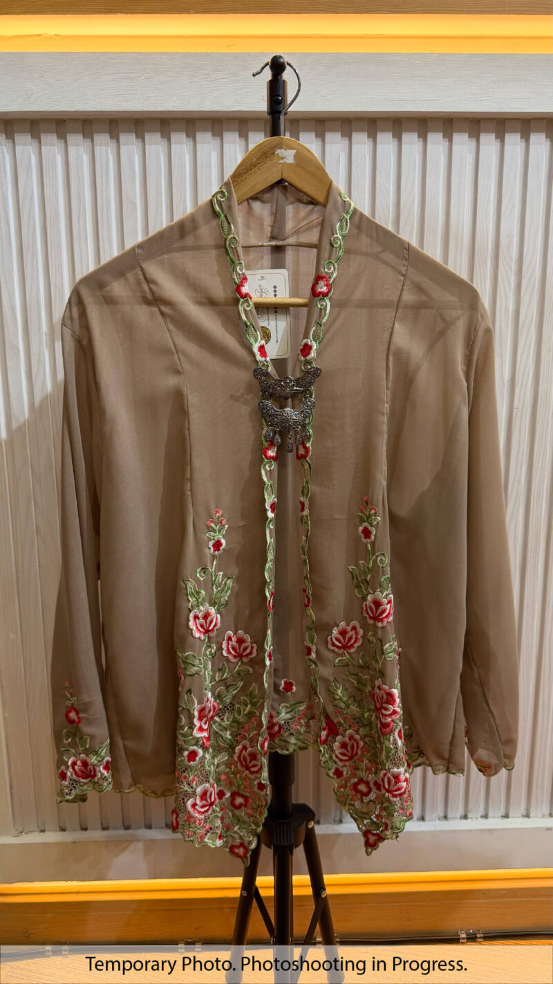 Kebaya Azrinah in Light Brown