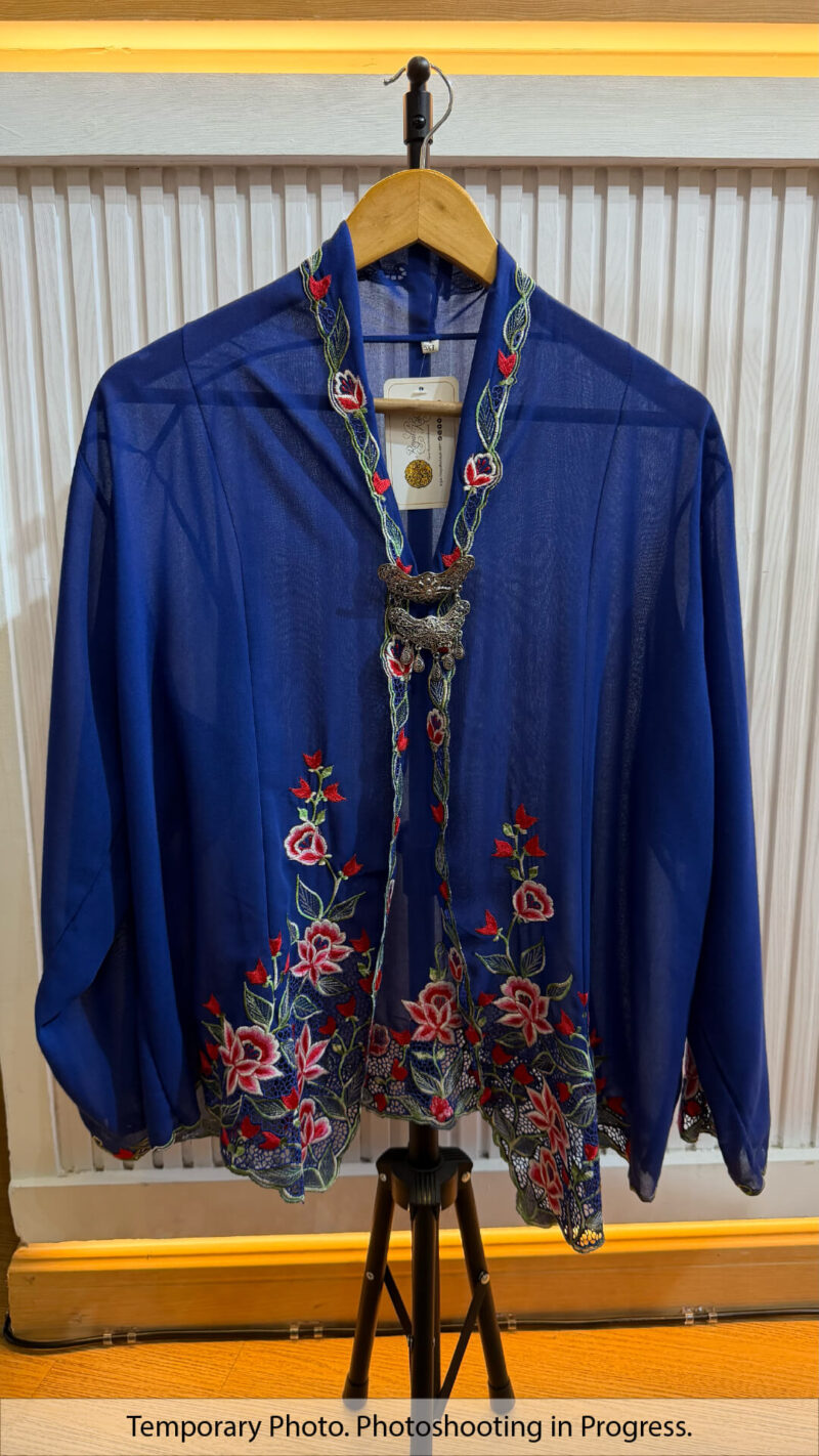 Grace Kebaya in Dark Blue