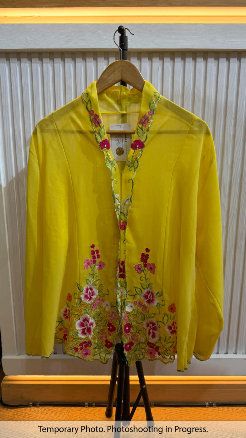 Dolly Kebaya in Medium Yellow