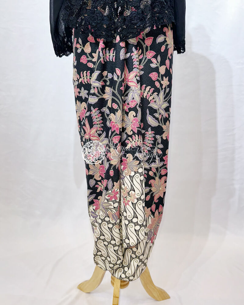 Lina Self-Tie Wrap Poly-Cotton Skirt