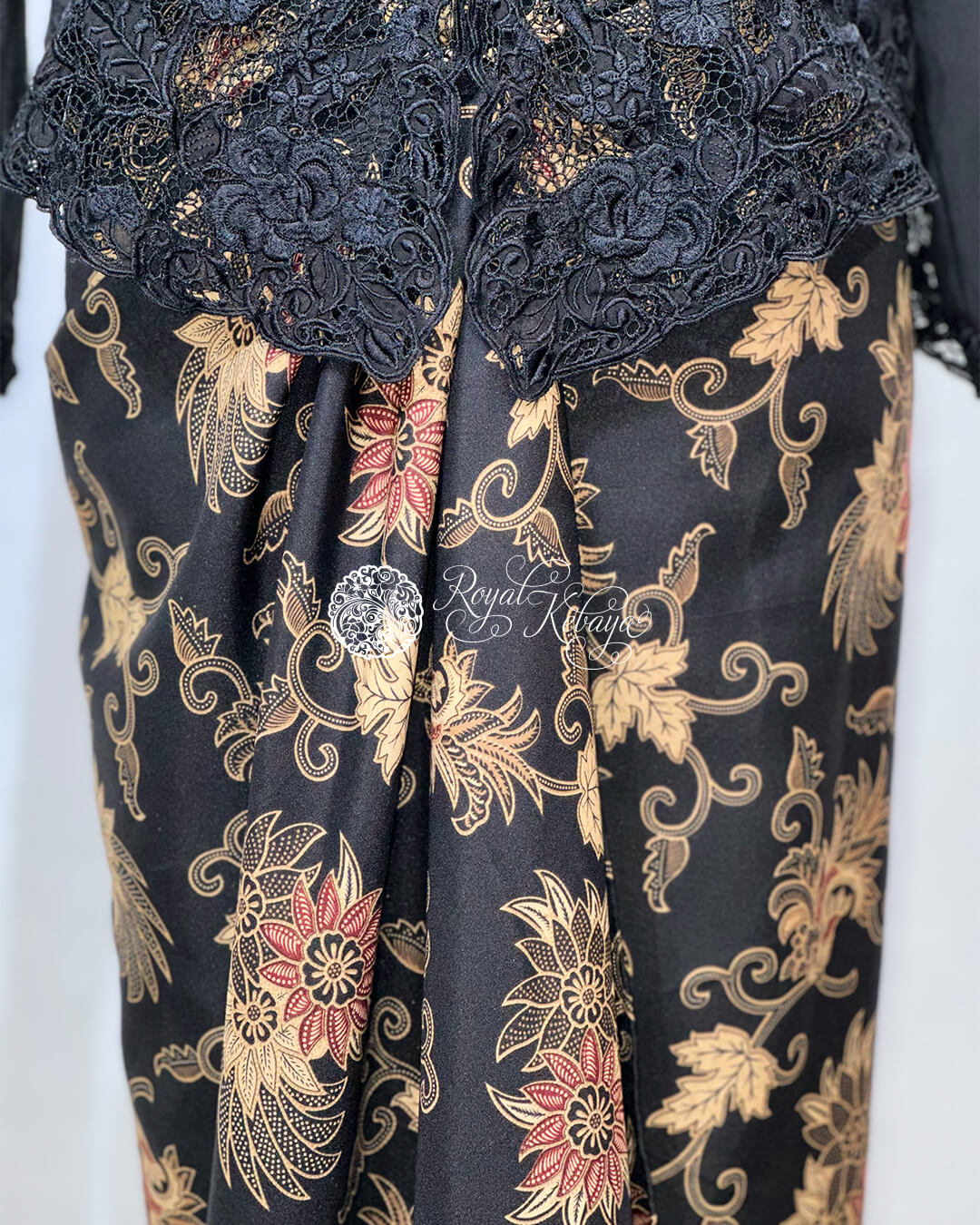 Sanaya Self-Tie Wrap Poly-Cotton Skirt - Image 2