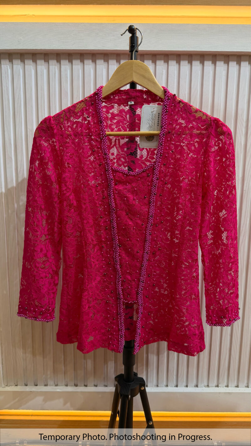 Miranda Kebaya in Raspberry