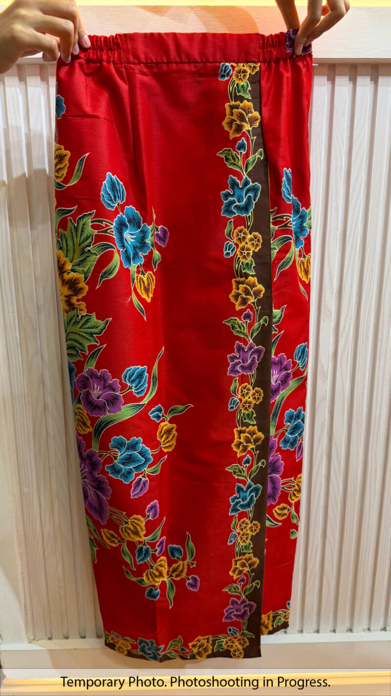 Elin Easywear Tube Skirt in Blood Red