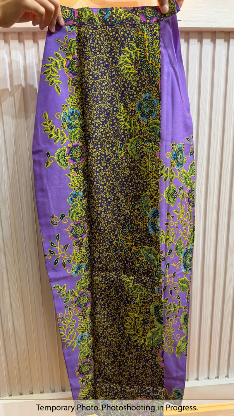 Ruby Easywear Tube Skirt in Amethyst Smoke and Indigo