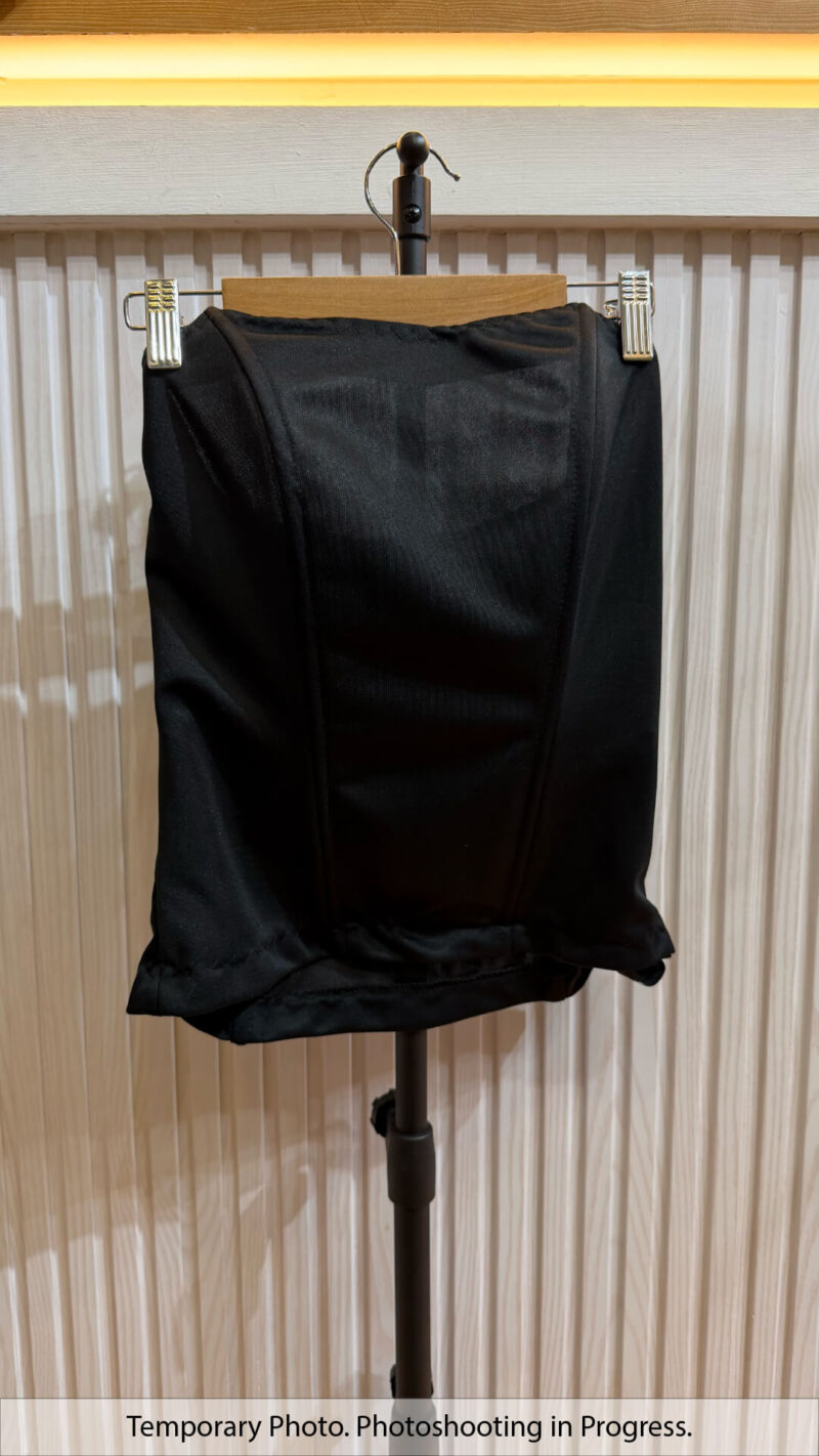 Eshal Basic Boned Corset in Black