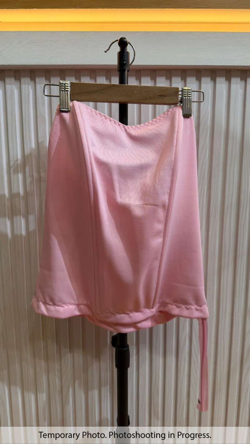 Eshal Basic Boned Corset in Cherry Blossom