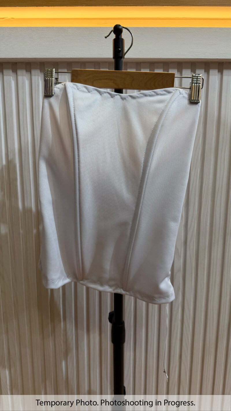 Eshal Basic Boned Corset in Lavender Mist