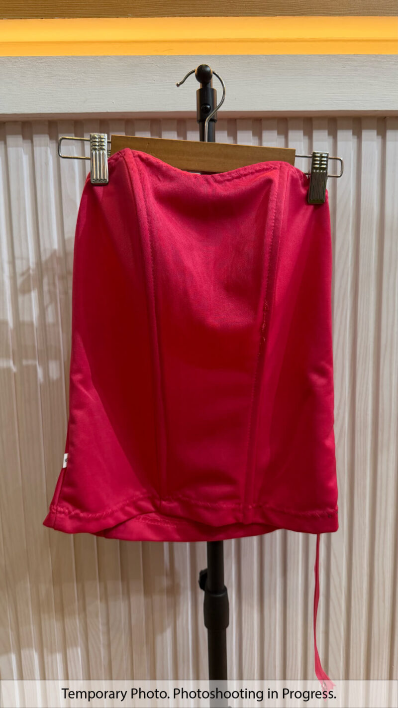 Eshal Basic Boned Corset in Rosewood