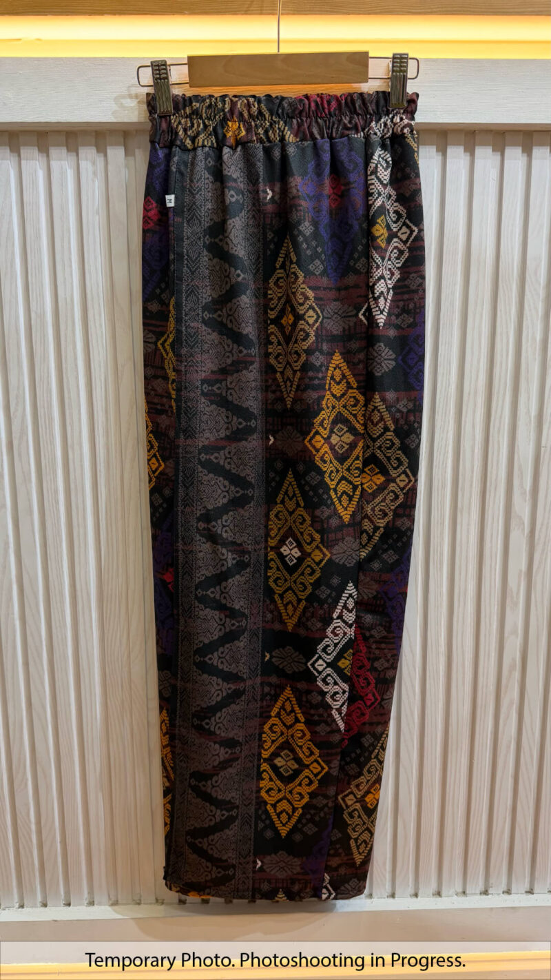 Pratista Easywear Stretch Tube Skirt in Bitter Chocolate and Ash Brown