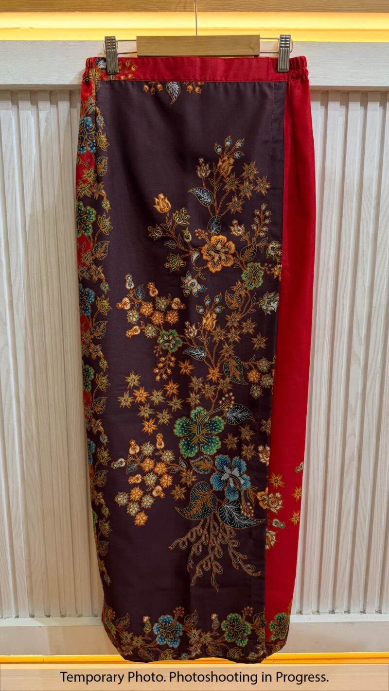 Vida Easywear Tube Skirt in Inferno and Espresso