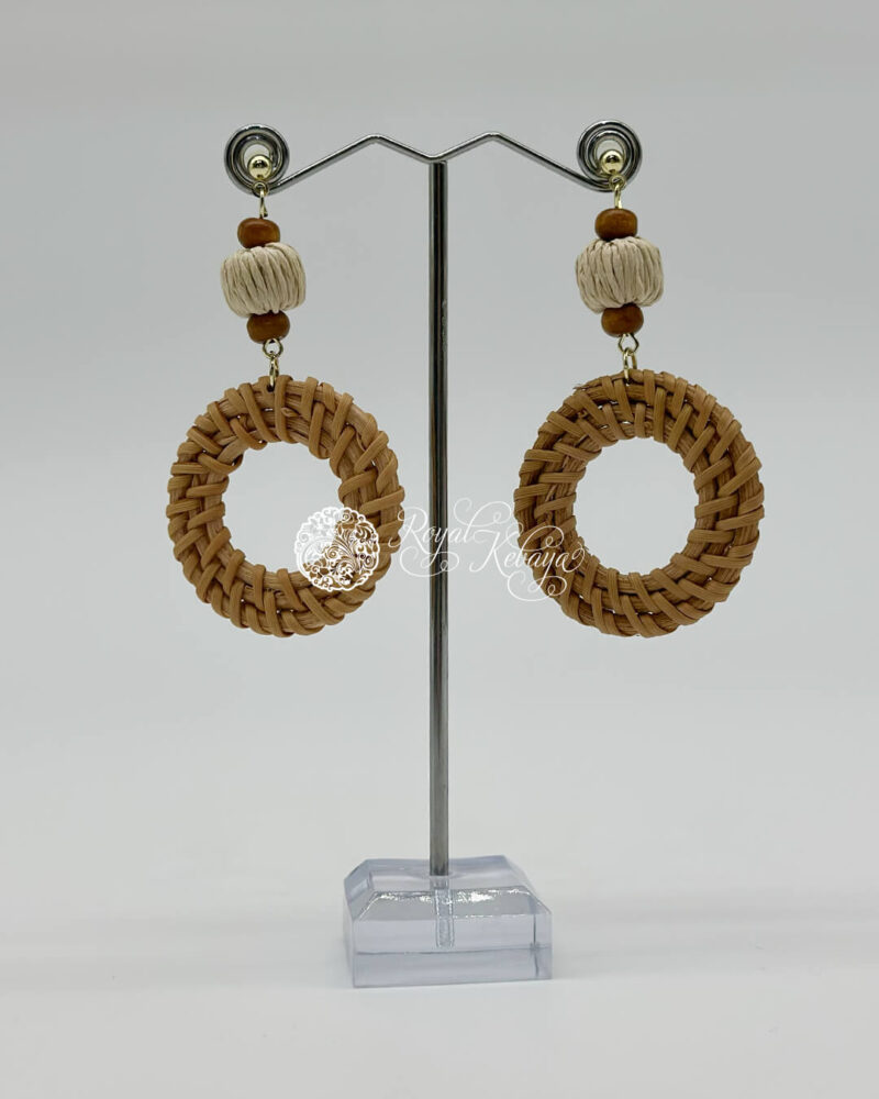 Kaa Stud Earrings in Copper