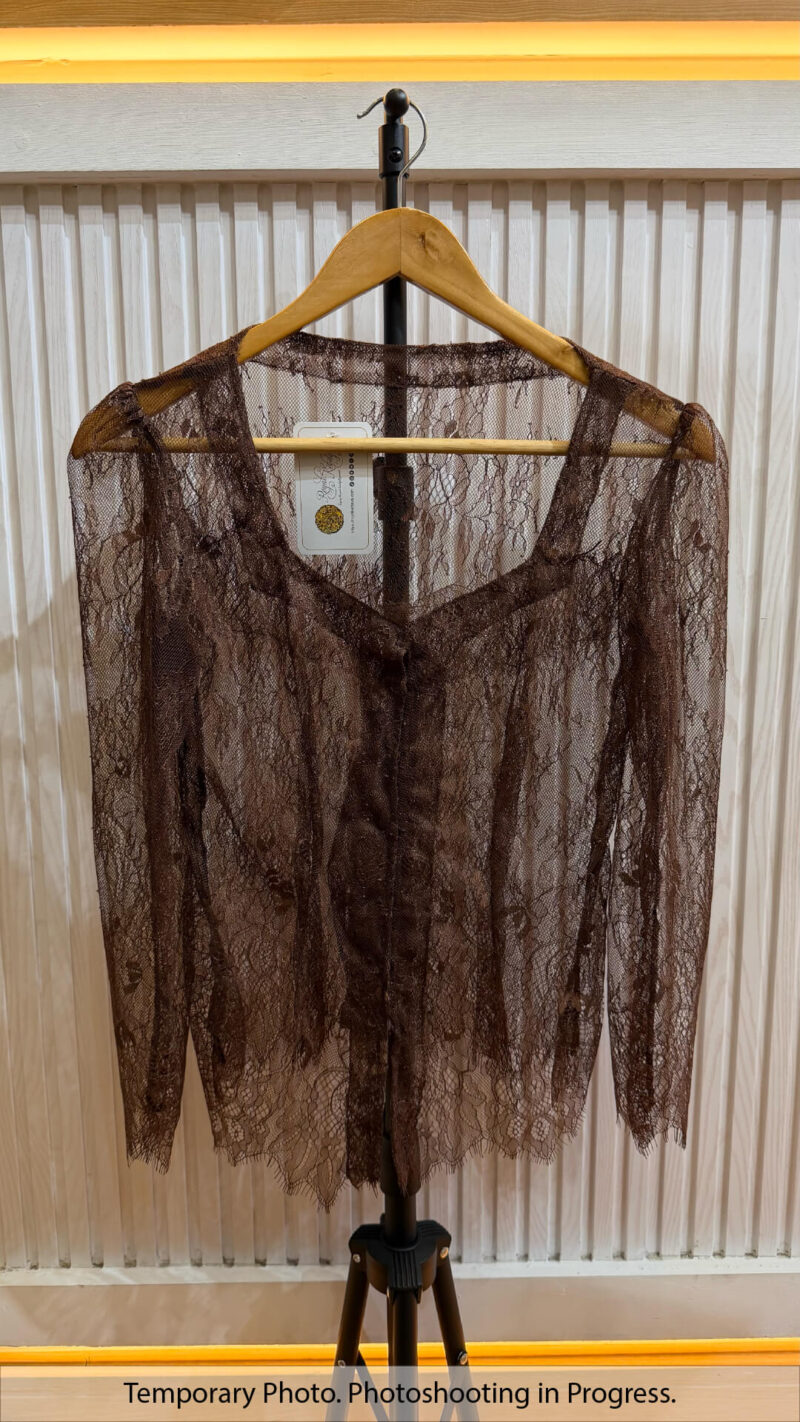 Pandhita Balinese Kebaya in Brown Bark