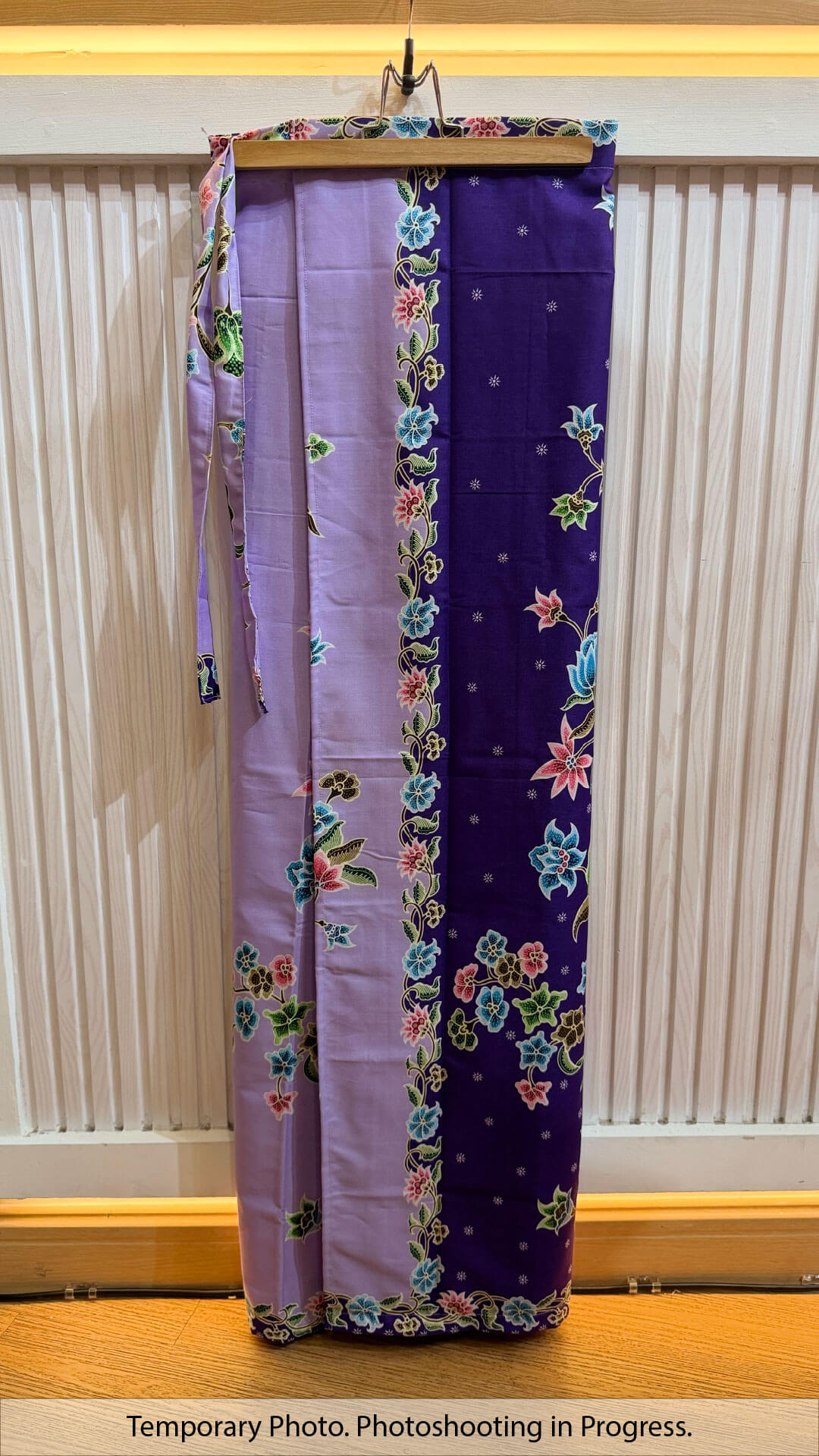 Ayleen Self-Tie Wrap Skirt Velvet Orchid and Thistle