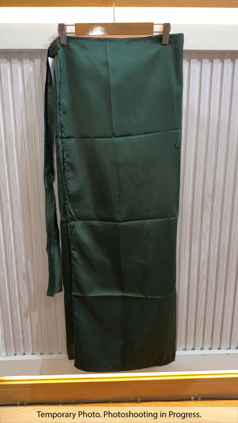 Hisana  Fixed-Base Wrap Skirt in Evergreen