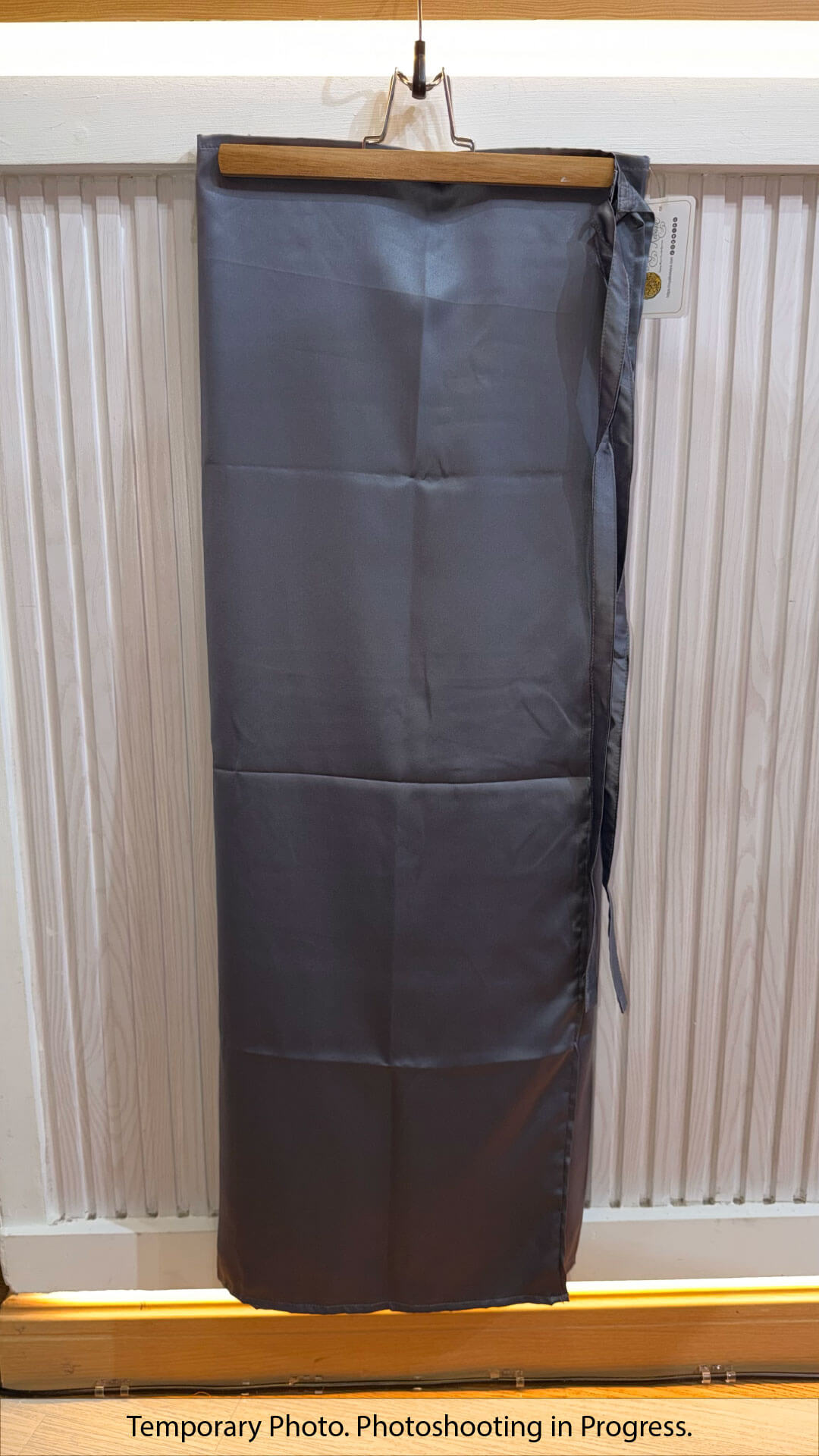 Hisana Fixed-Base Wrap Skirt in Slate Grey