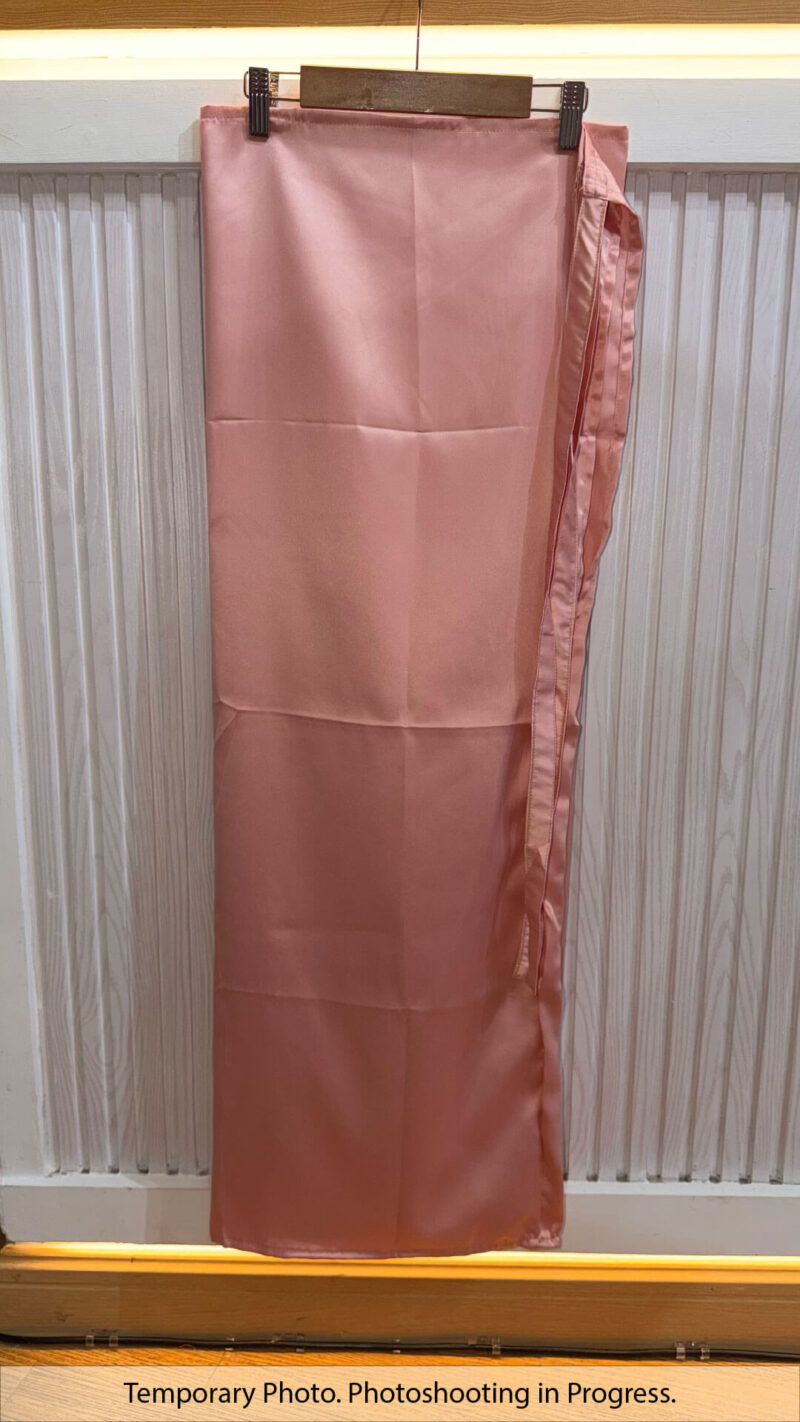 Hisana Fixed-Base Wrap Skirt in Tea Rose