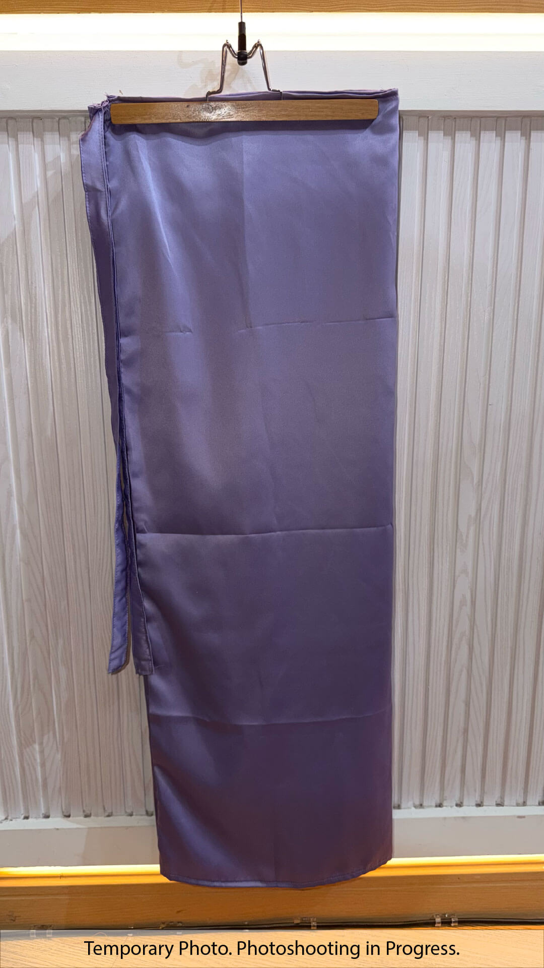 Hisana Fixed-Base Wrap Skirt in Wisteria
