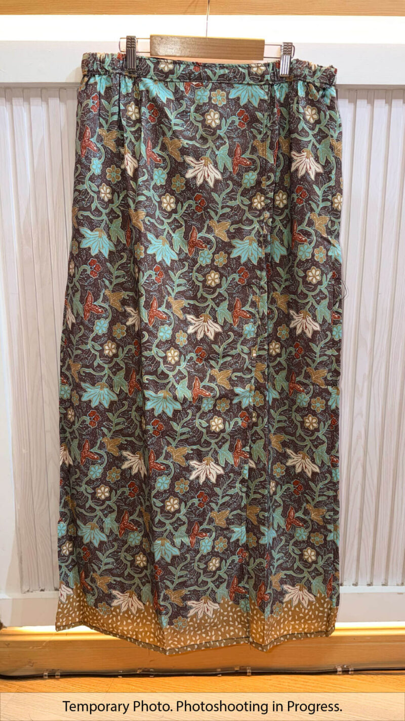 Sophia Easywear Tube Skirt in Deep Mocha and Muted Teal