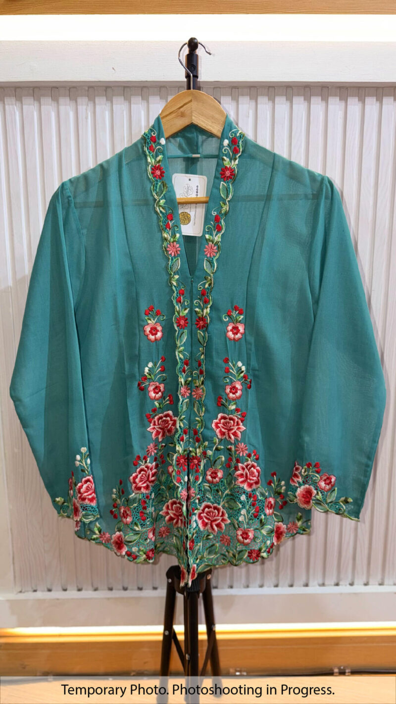Azeva Nyonya Kebaya in Tropical Teal