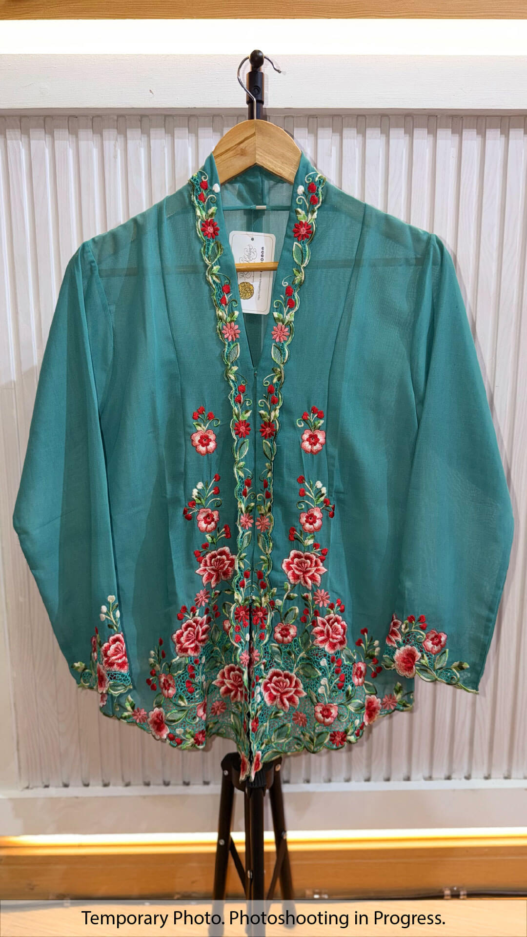 Azeva Nyonya Kebaya in Tropical Teal