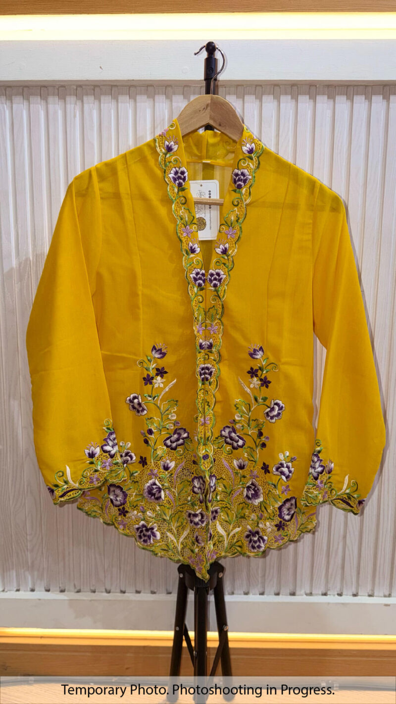 Mariam Nyonya Kebaya in Amber Gold
